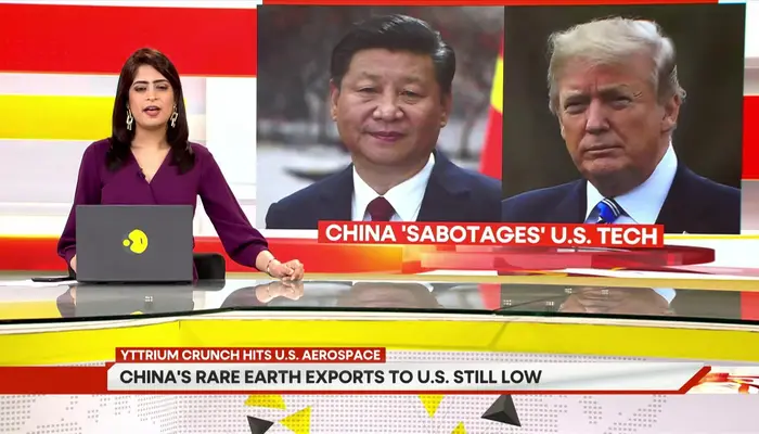 China's Rare Earth Exports to US Still Low | China Curbs Squeeze US Tech Supply