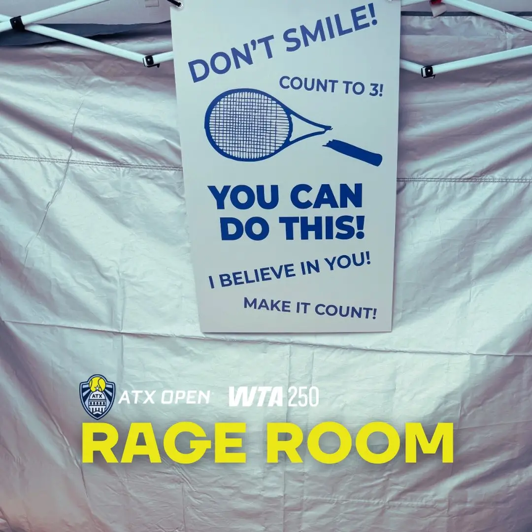 'Don’t smile & count to 3': ATX Open gets RAGE ROOM for players to deal with emotions away from camera