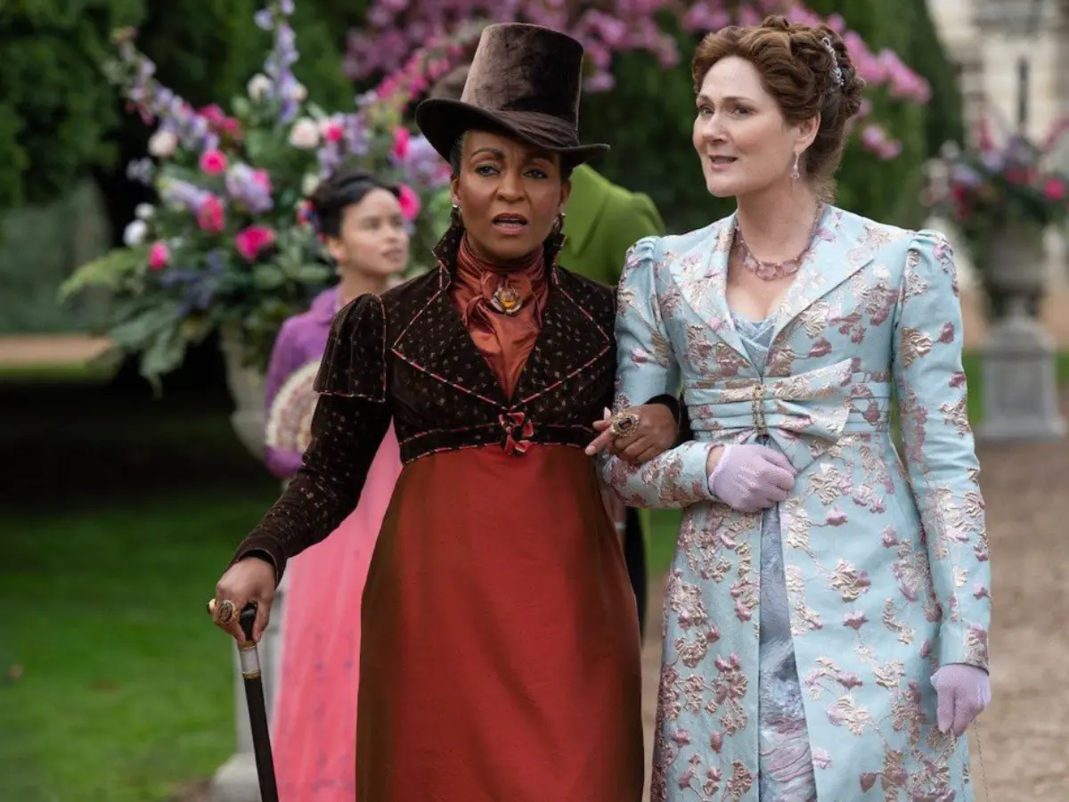 Lady Danbury steps away from Queen Charlotte