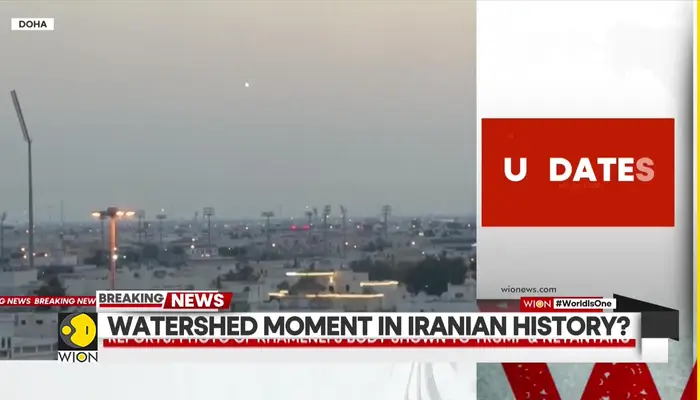 US‑Israel Attacks Iran | Qatar: 2 Iranian Missiles Targeted US' Al Udeid Air Base