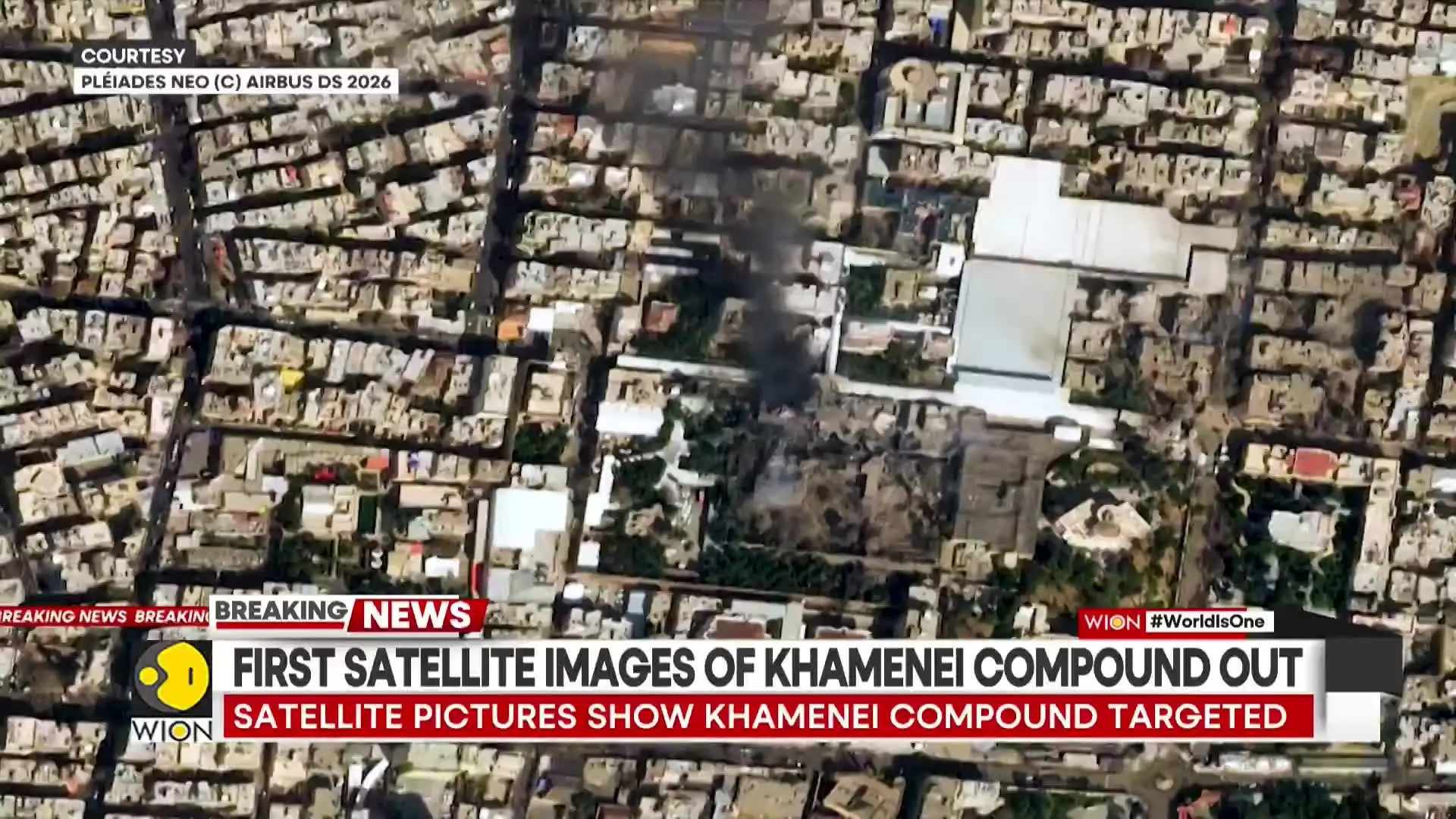 Israel Attacks Iran: First Satellite Images of Khamenei Compound After Strike