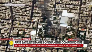 Israel Attacks Iran: First Satellite Images of Khamenei Compound After Strike
