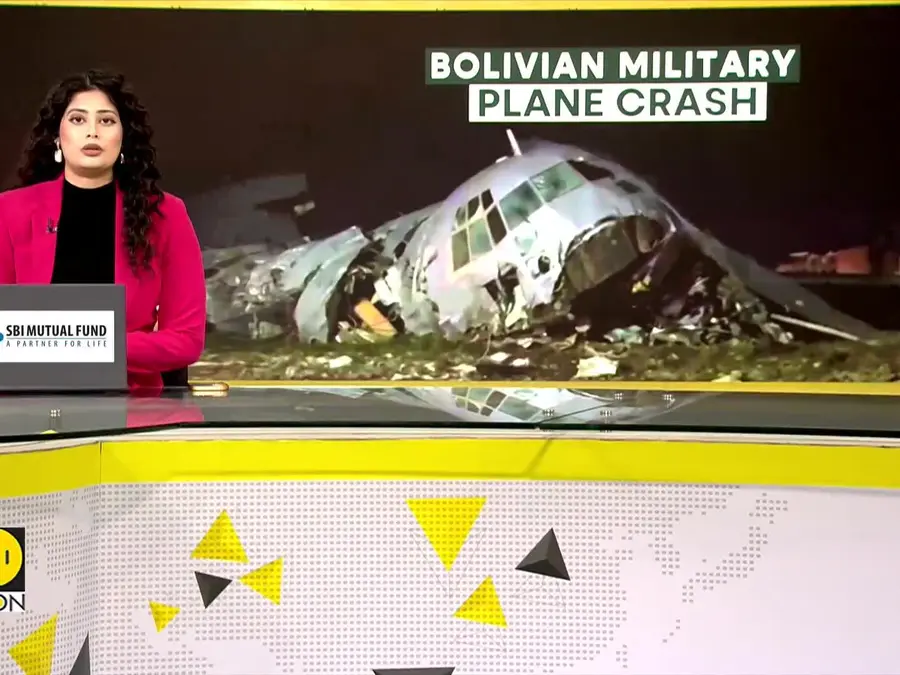 Bolivia Military Plane Crash Kills At Least 20 Near La Paz | WION