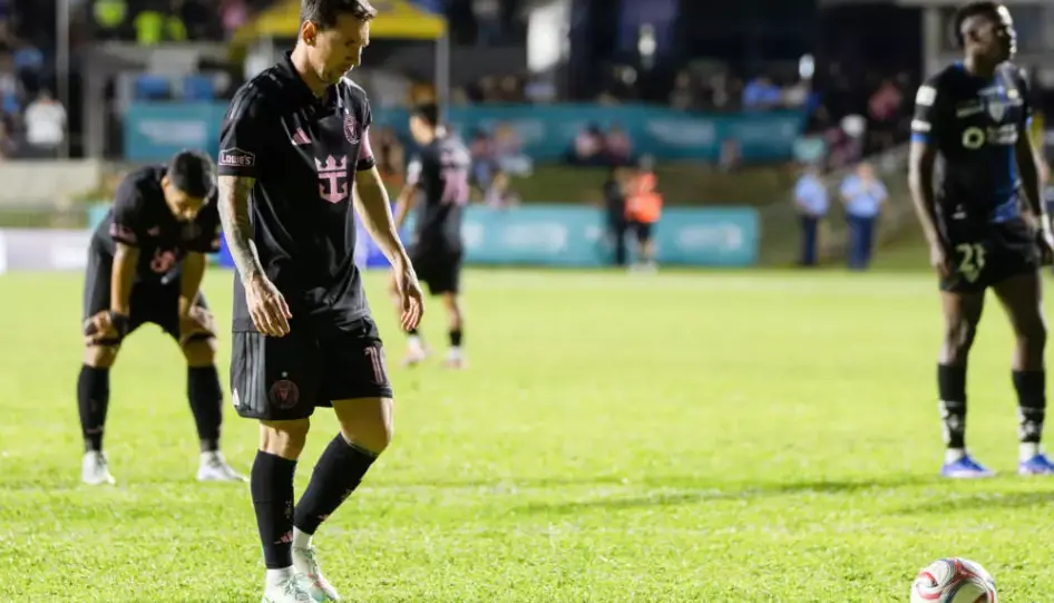 WATCH | Lionel Messi knocked down as fans invade pitch during Inter Miami’s friendly