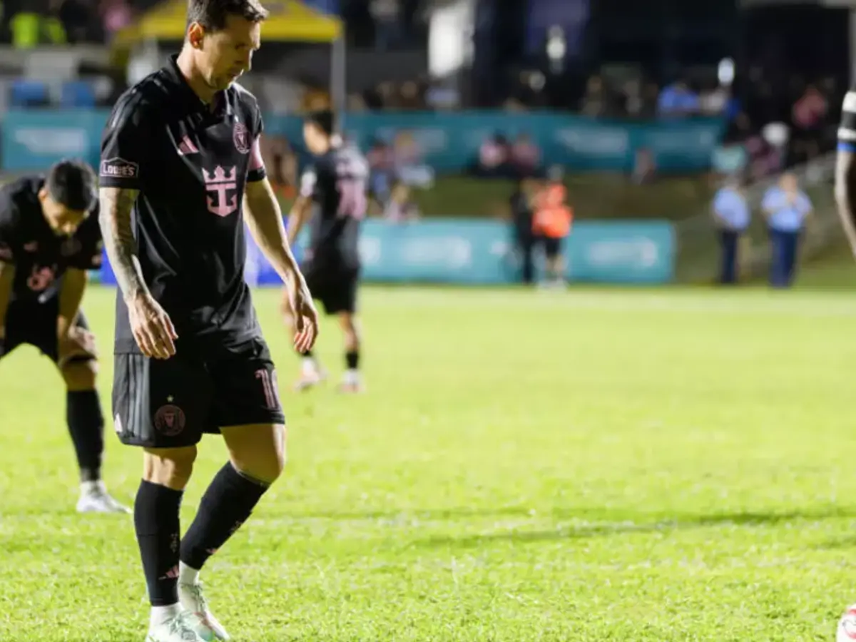WATCH | Lionel Messi knocked down as fans invade pitch during Inter ...