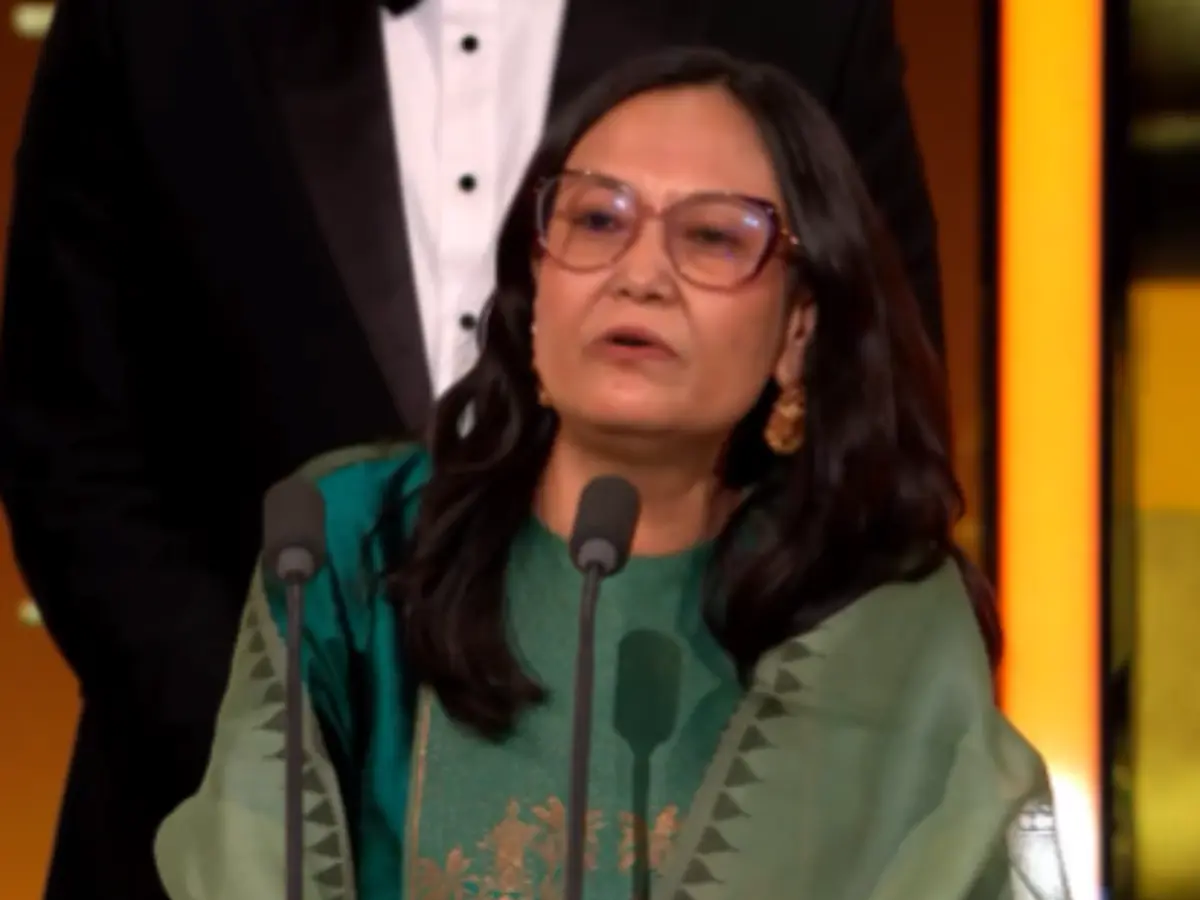 Boong director Lakshmipriya Devi’s BAFTA acceptance speech re-uploaded on YouTube after disappearing from social media Boong director Lakshmipriya Devi’s BAFTA acceptance speech re-uploaded on YouTube after disappearing from social media