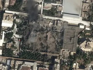 Is Khamenei dead or alive? Shocking satellite images show his house completely destroyed after US-Israel bombings