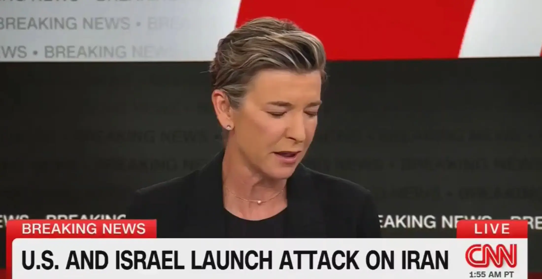Watch: CNN host forced to evacuate live on air in Abu Dhabi as siren blares in studio