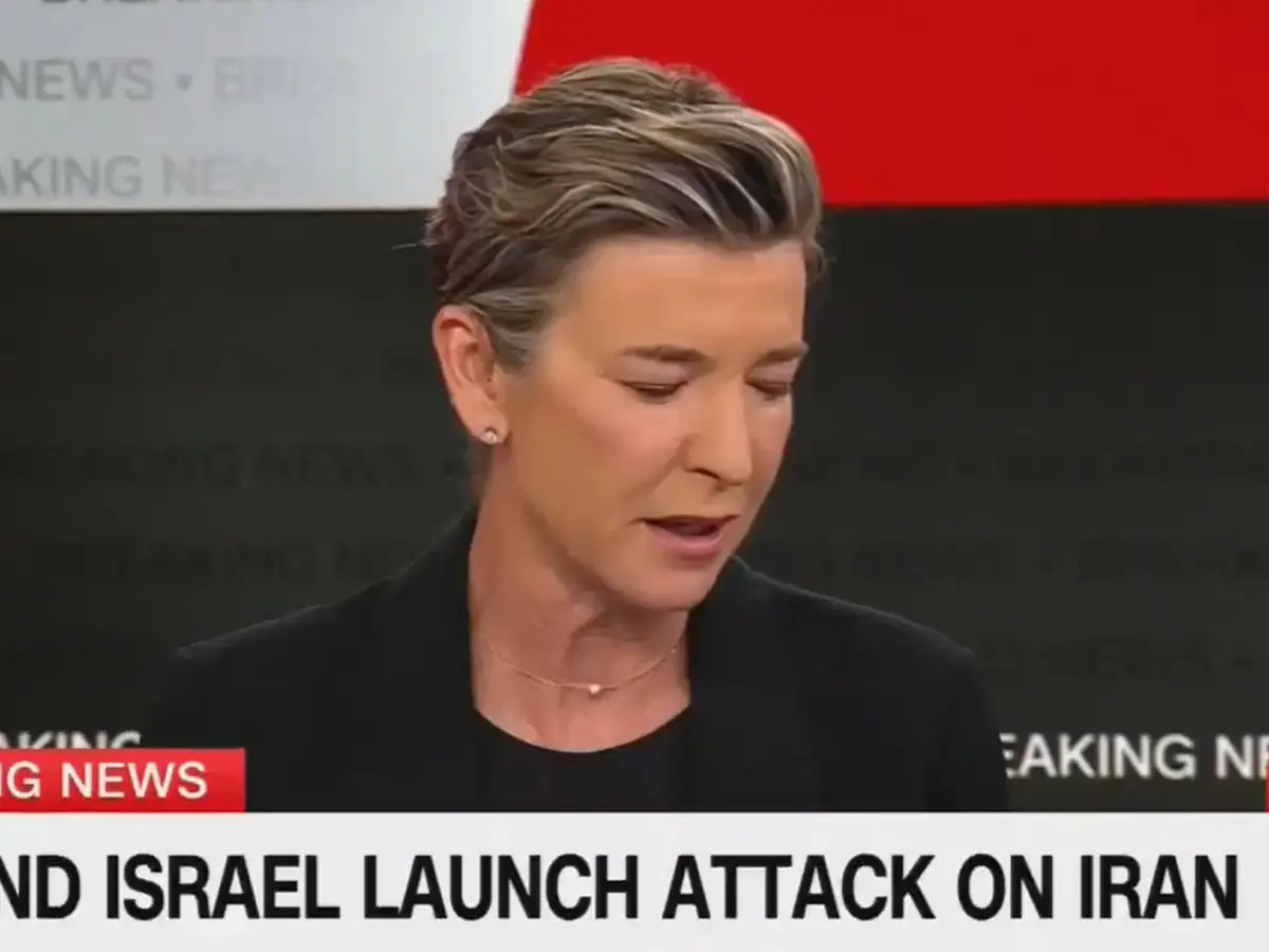 Watch: CNN host forced to evacuate live on air in Abu Dhabi as siren blares in studio