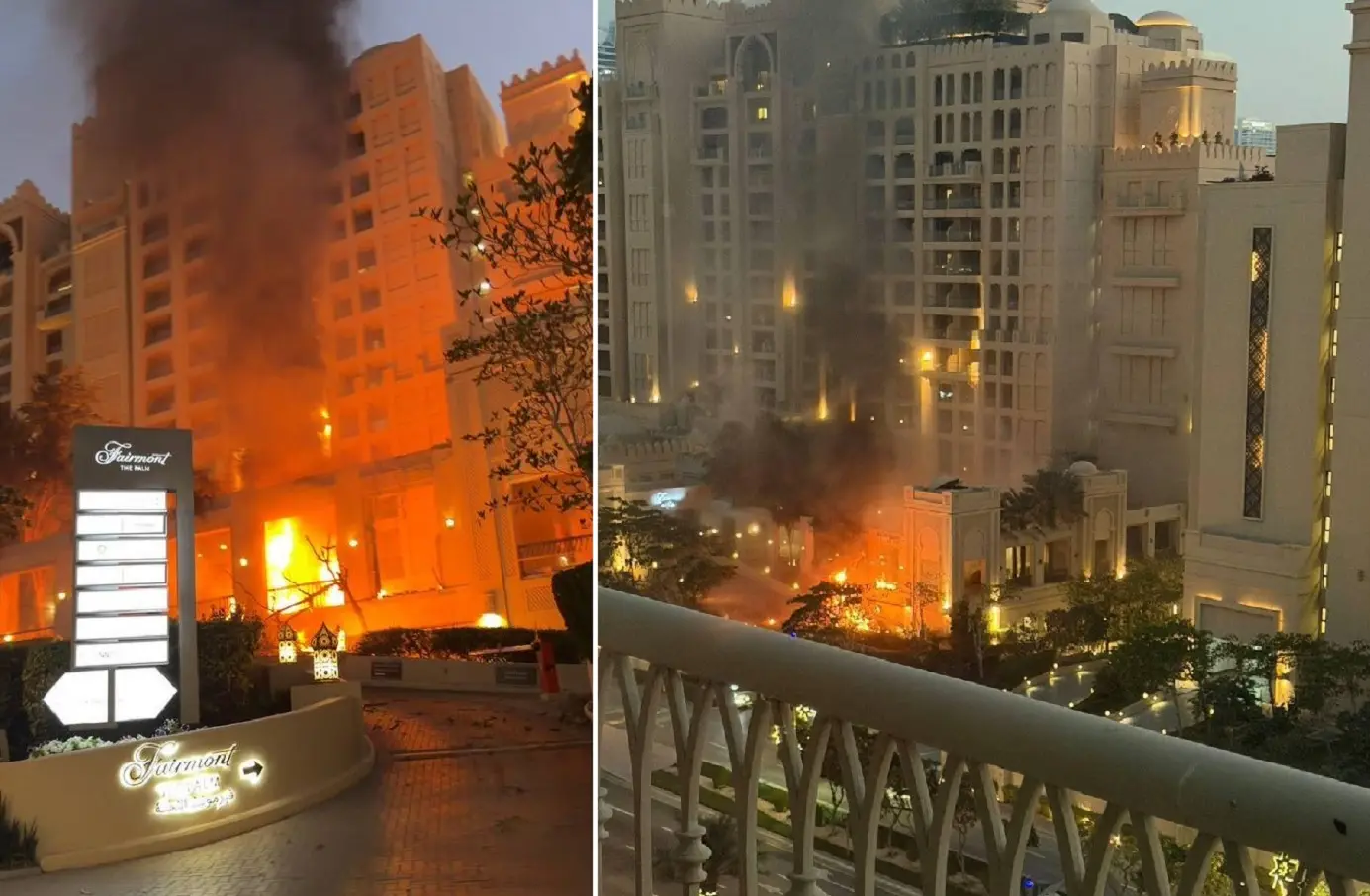 Burj Khalifa evacuated, The Palm hit and Dubai airport ops shut as UAE intercepts Iranian missiles