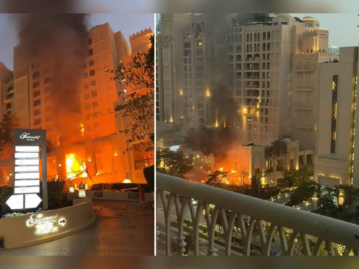 Burj Khalifa evacuated, The Palm hit and Dubai airport ops shut as UAE intercepts Iranian missiles