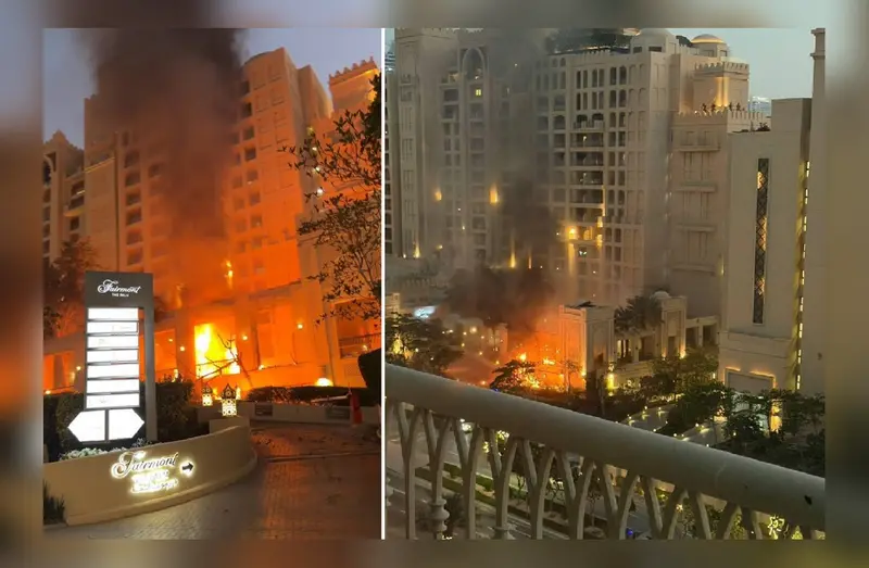 Burj Khalifa evacuated, The Palm hit and Dubai airport ops shut as UAE intercepts Iranian missiles Burj Khalifa evacuated, The Palm hit and Dubai airport ops shut as UAE intercepts Iranian missiles