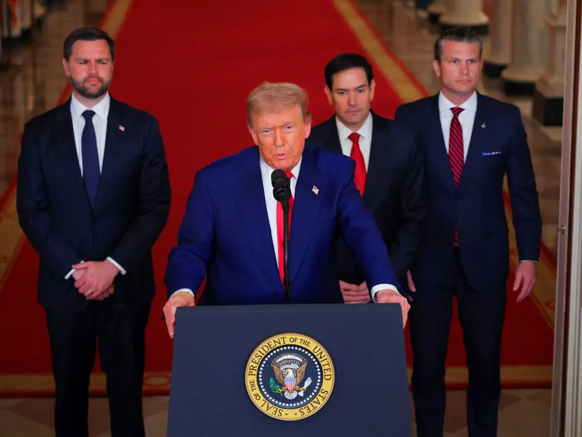 Warum sind Trump und sein Team während der US-amerikanisch-israelischen ...