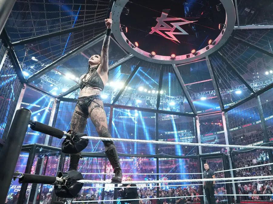 WWE Elimination Chamber 2026 Full Results: Randy Orton, Rhea Ripley win; masked man finally revealed