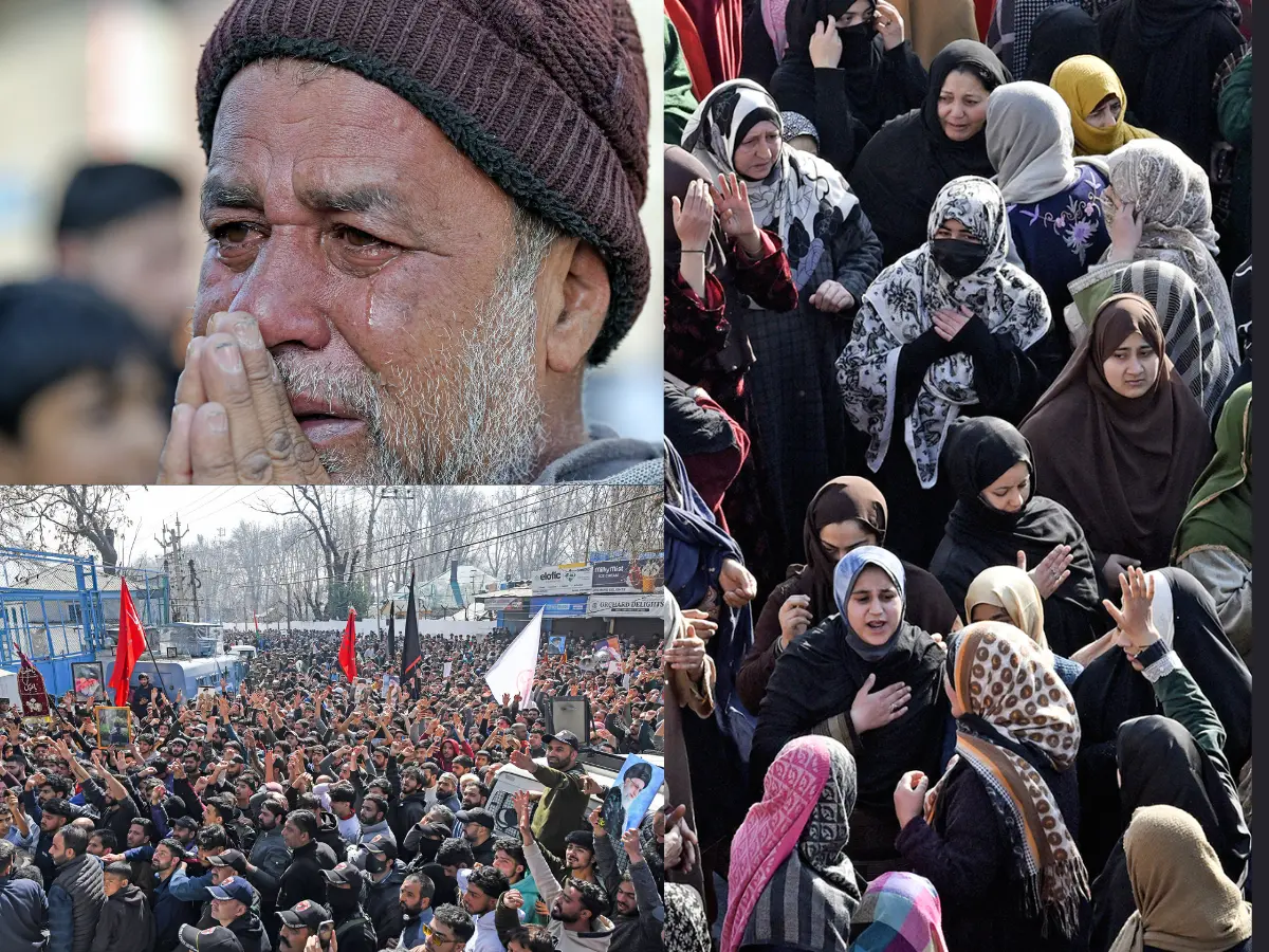 Mourning in Srinagar