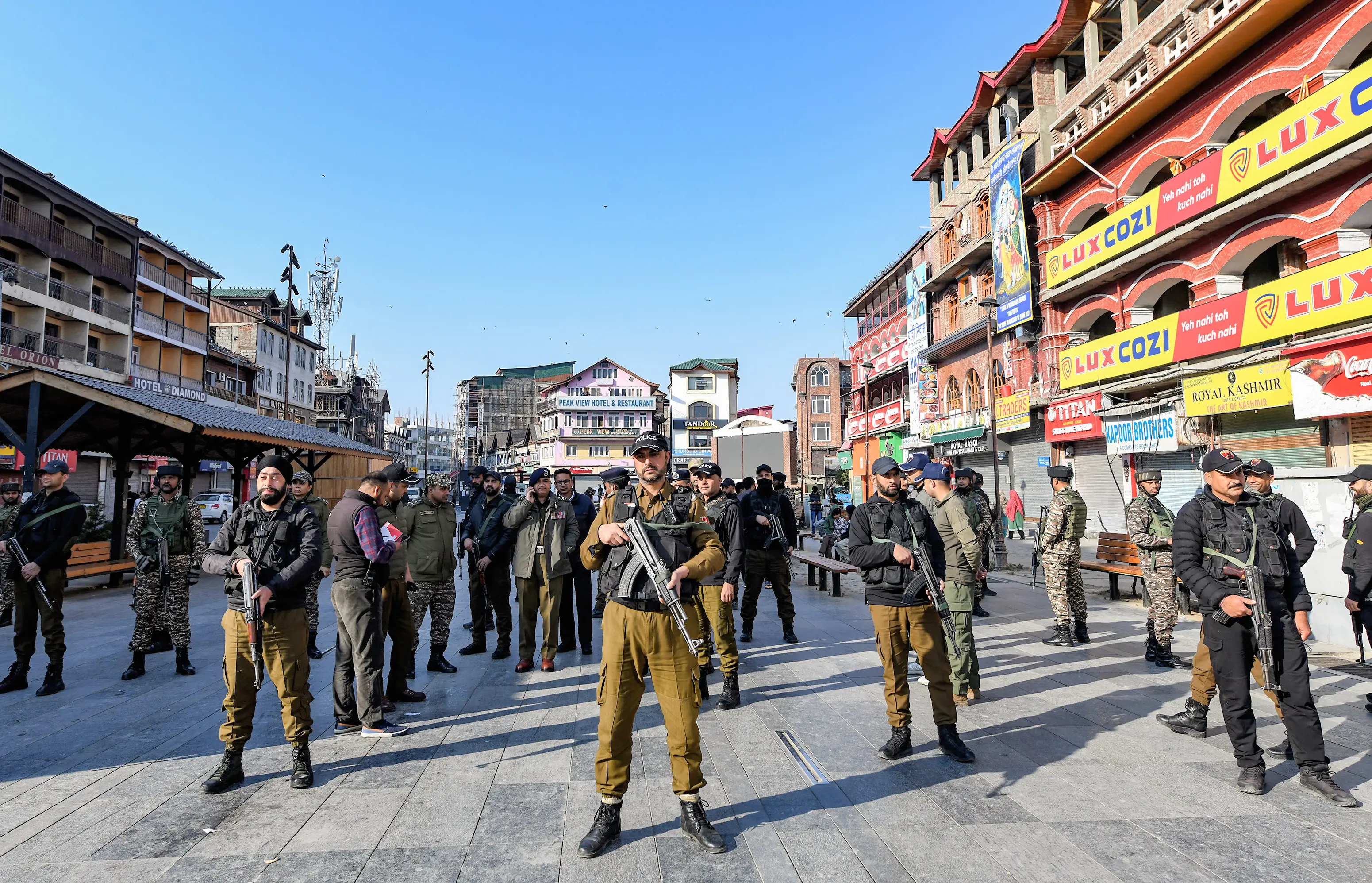 Security personnel deployed in J&K
