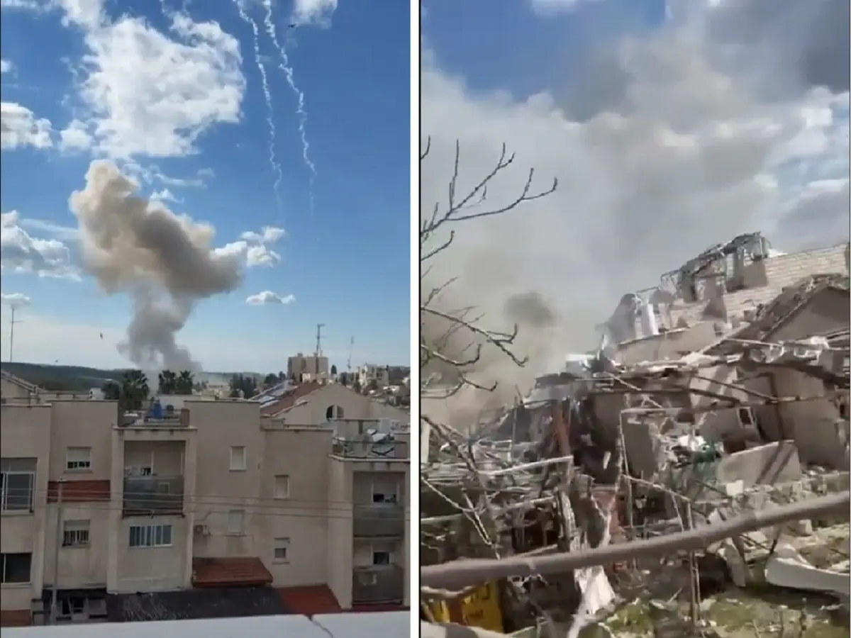 Iranian missile strikes Beit Shemesh in Israel; 6 civilians killed ...