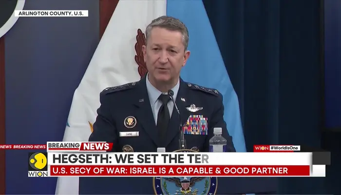 U.S. Dept Of War Briefs On Iran Strikes: 'We Set The Terms Of War'