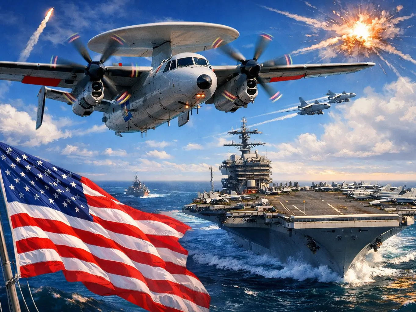 How the A-10 Warthog and USS Abraham Lincoln project power