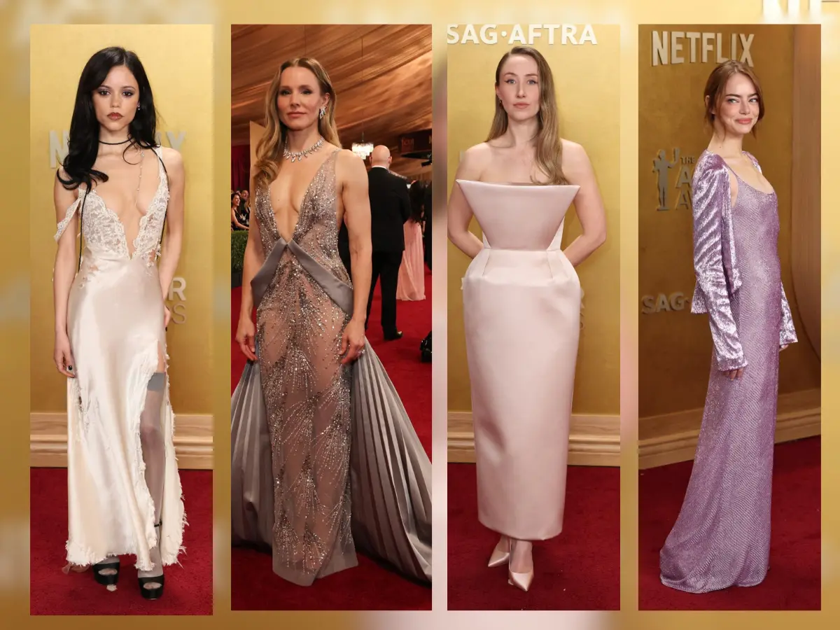 Best, worst and wierd: All the red carpet looks of 2026 Actor Awards - Jenna Ortega to Emma Stone