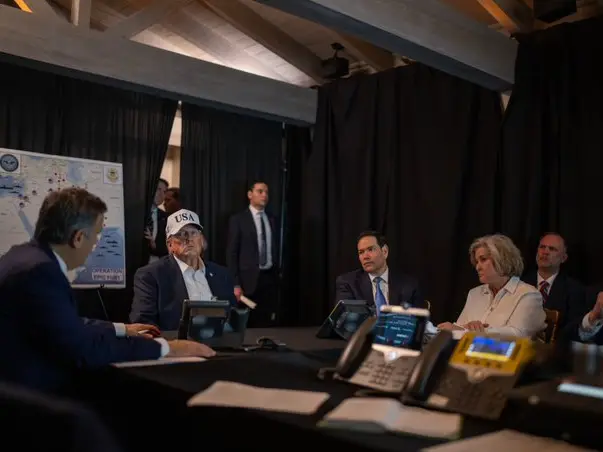 White House errs big time with images from Trump's Mar-a-Lago situation room during Operation Epic Fury