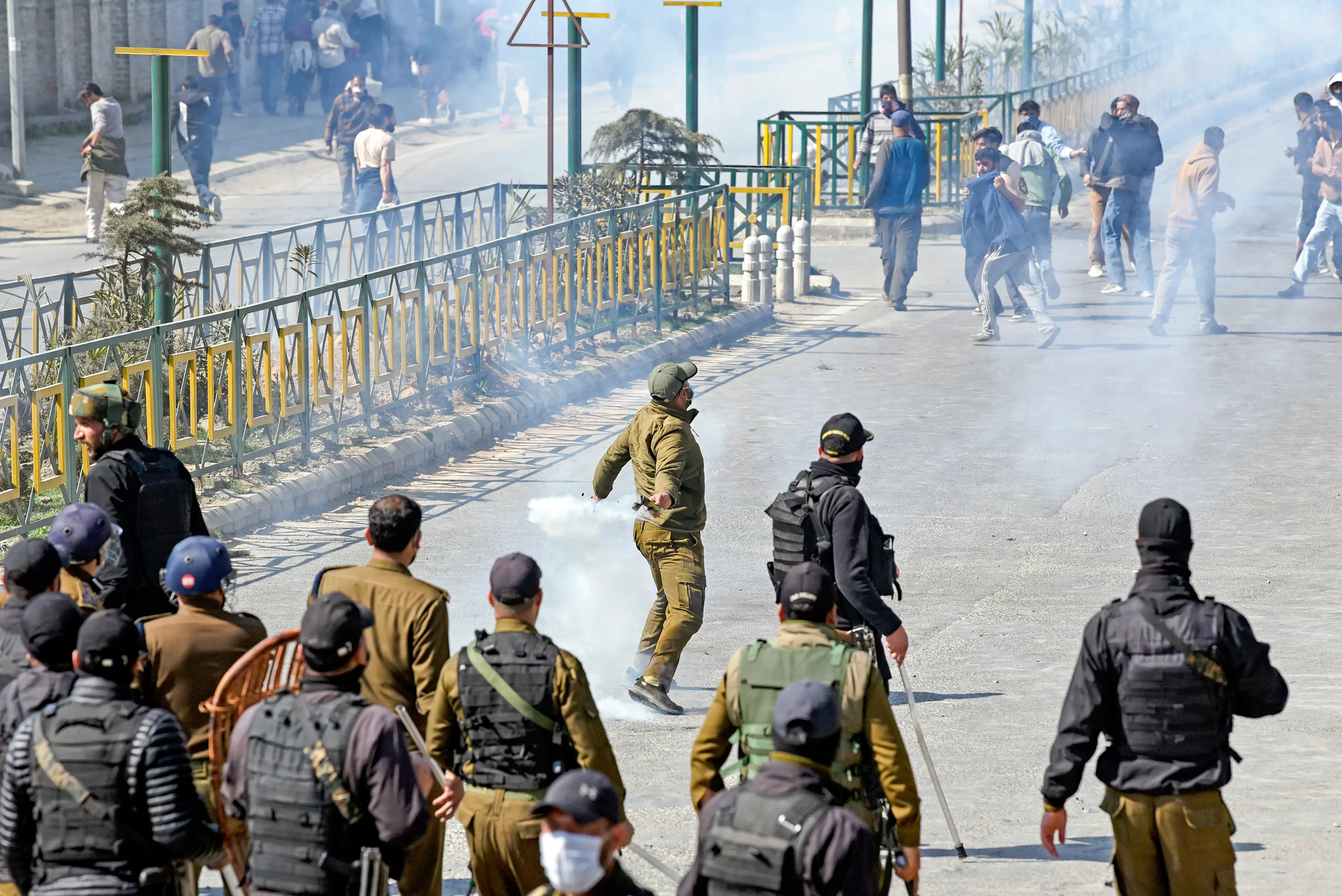 Strike in J&K, clashes with security forces reported