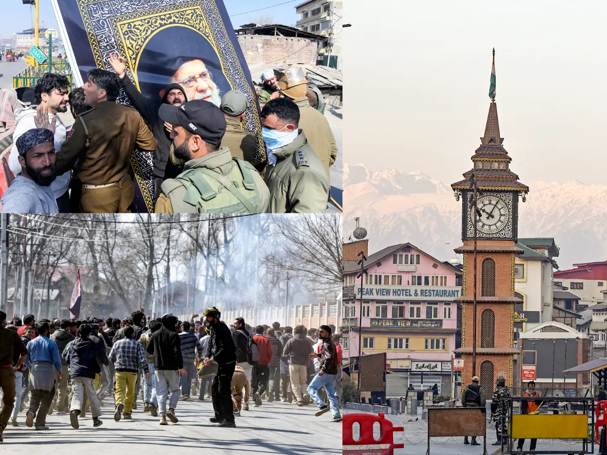Several areas sealed off, anti-Israel, anti-American slogans raised