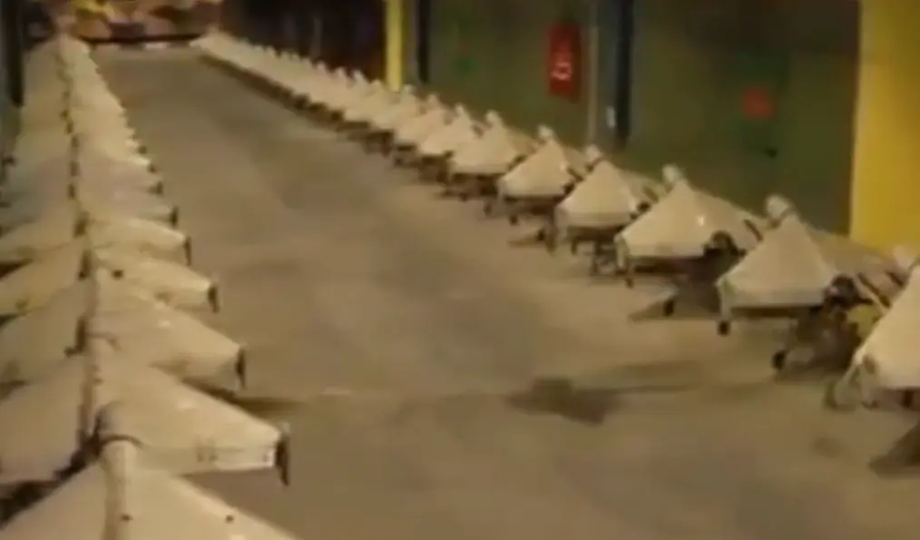 WATCH |  Iran shows MASSIVE drone, missile facility amid war with US, Israel