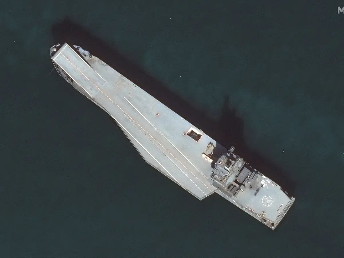 Shahid Bagheri is a drone launching warship