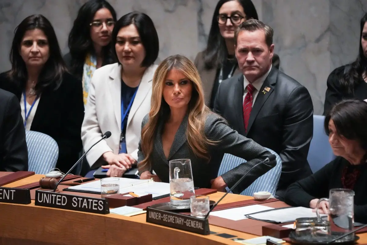 'US stands with all children...': Melania Trump's 'peace soon' message in UN amid America's war with Iran
