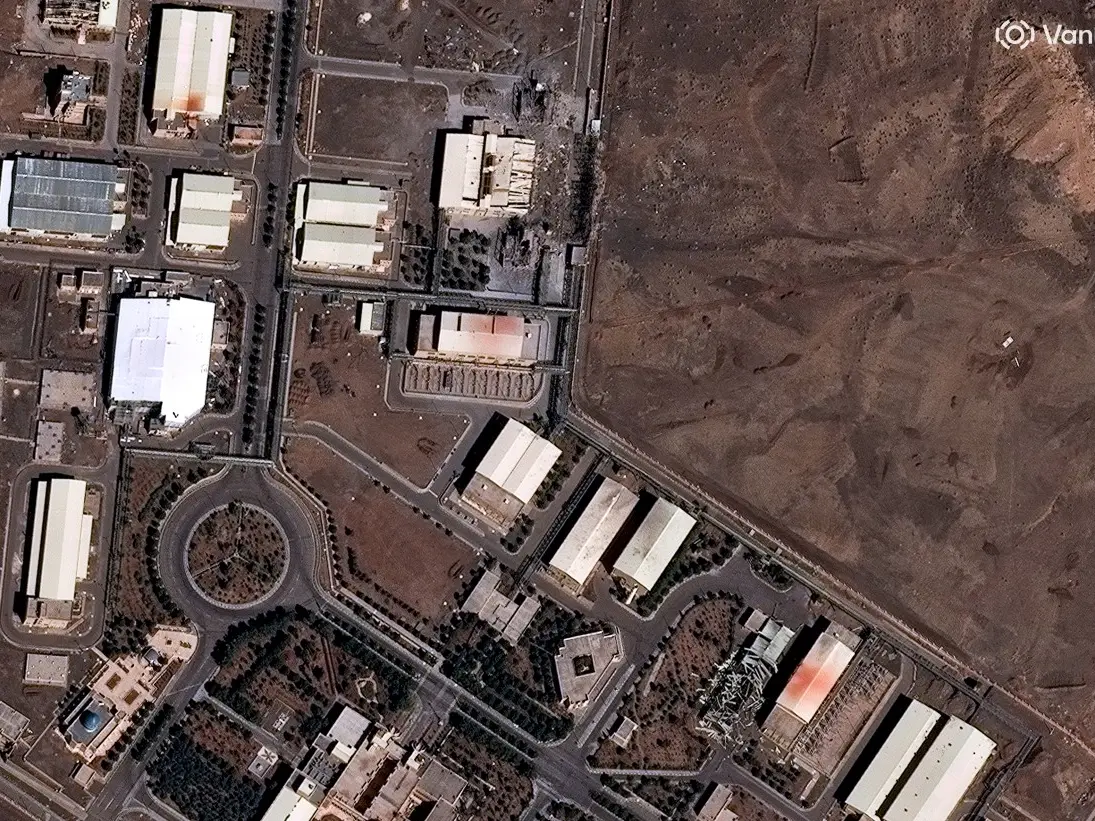 Satellite image shows damage at Natanz nuclear facility | Photos from Iran