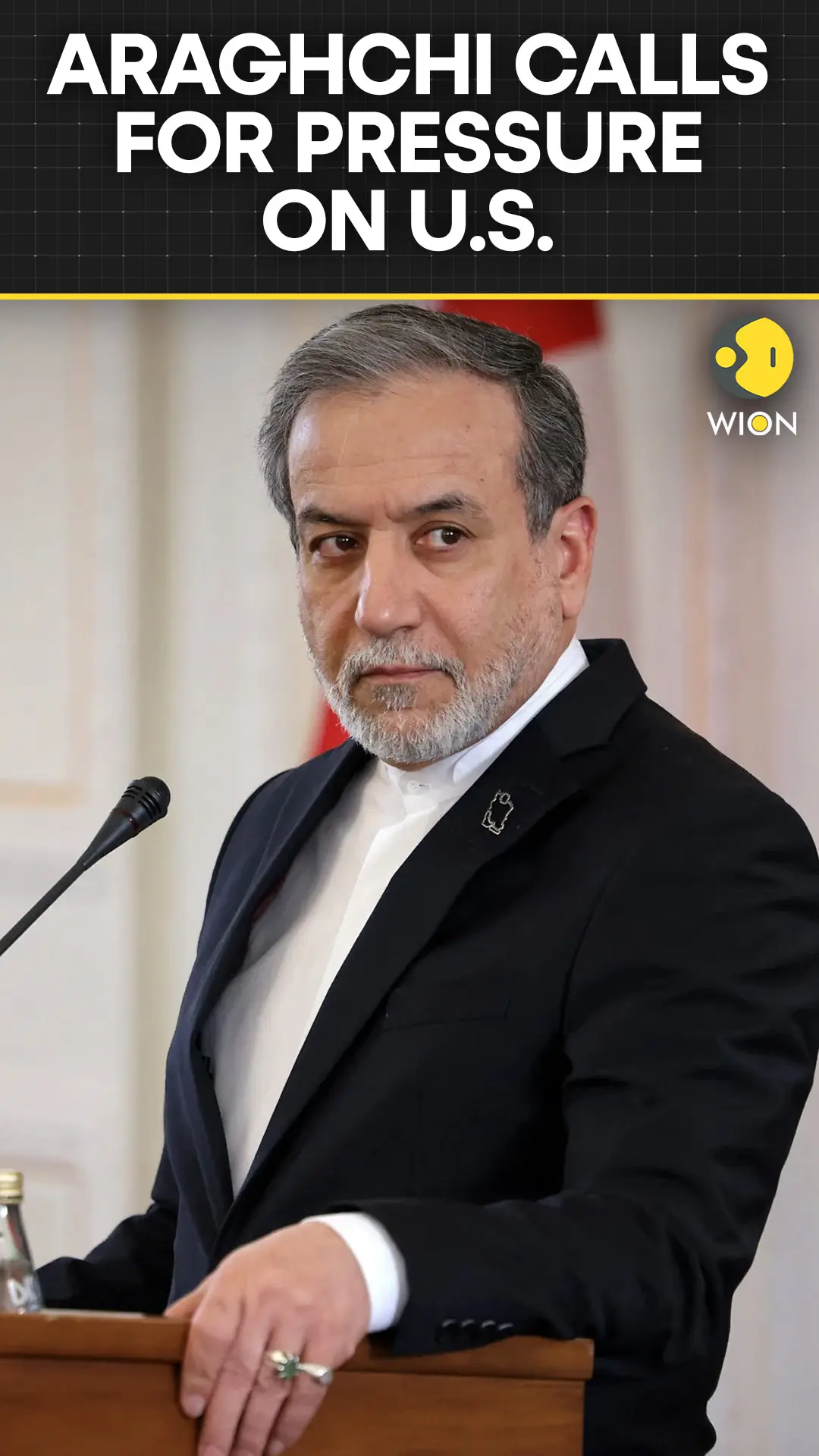 US-Iran War: Regional Countries Should Pressure US for Striking Iran, Araghchi Says