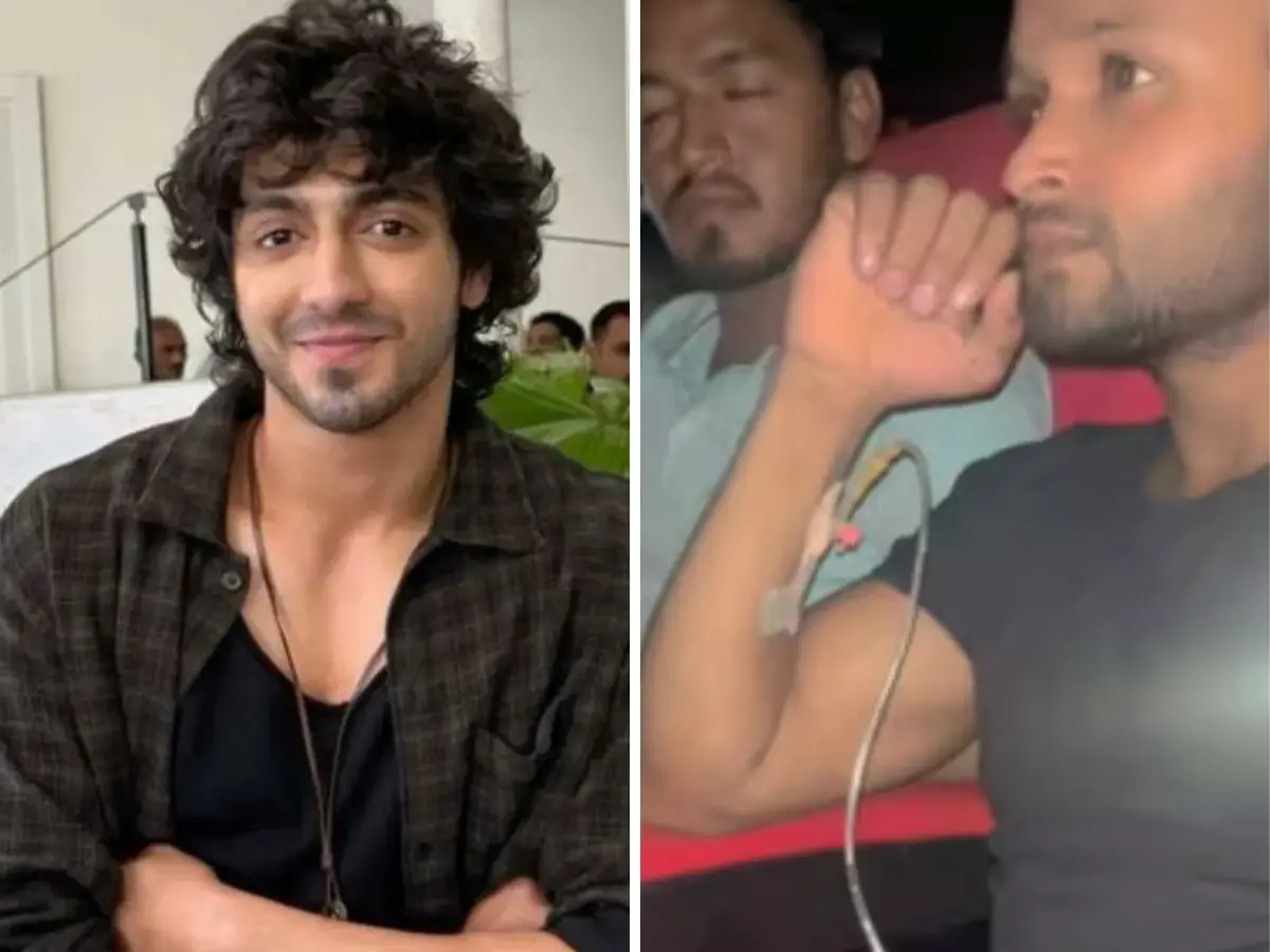 Ahaan Panday reacts to viral video of fan watching Saiyaara with IV drip in theatre
