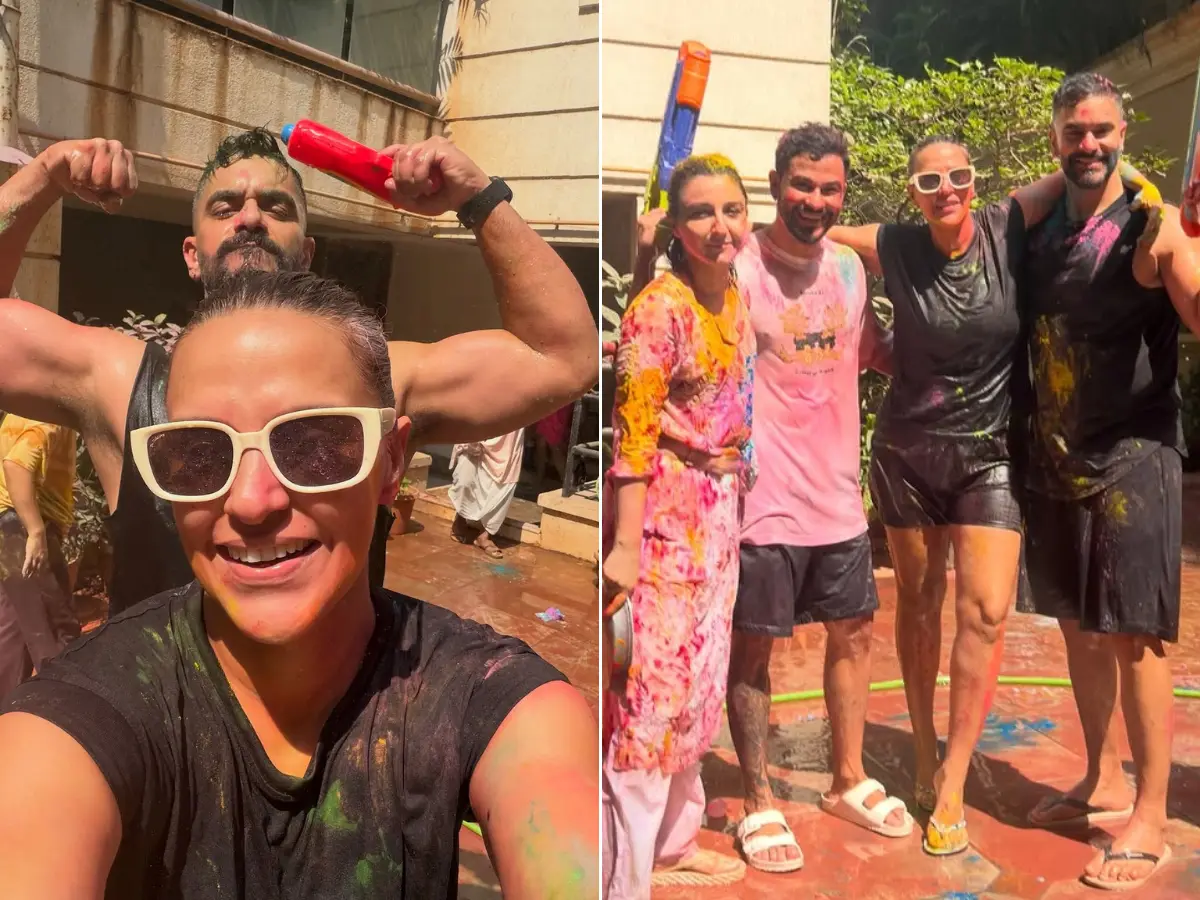 Neha Dhupia and Angad Bedi