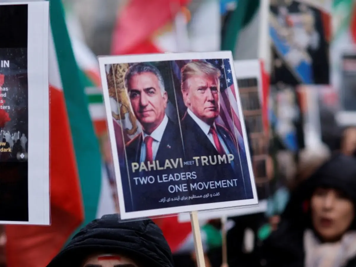 Pahlavi snubbed? Trump says ‘someone from within’ Iran should be Khamenei ...
