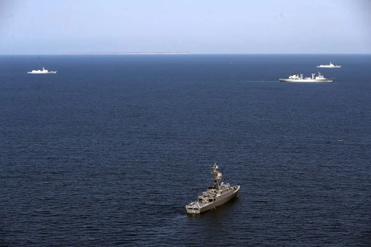 How and where was the vessel struck?