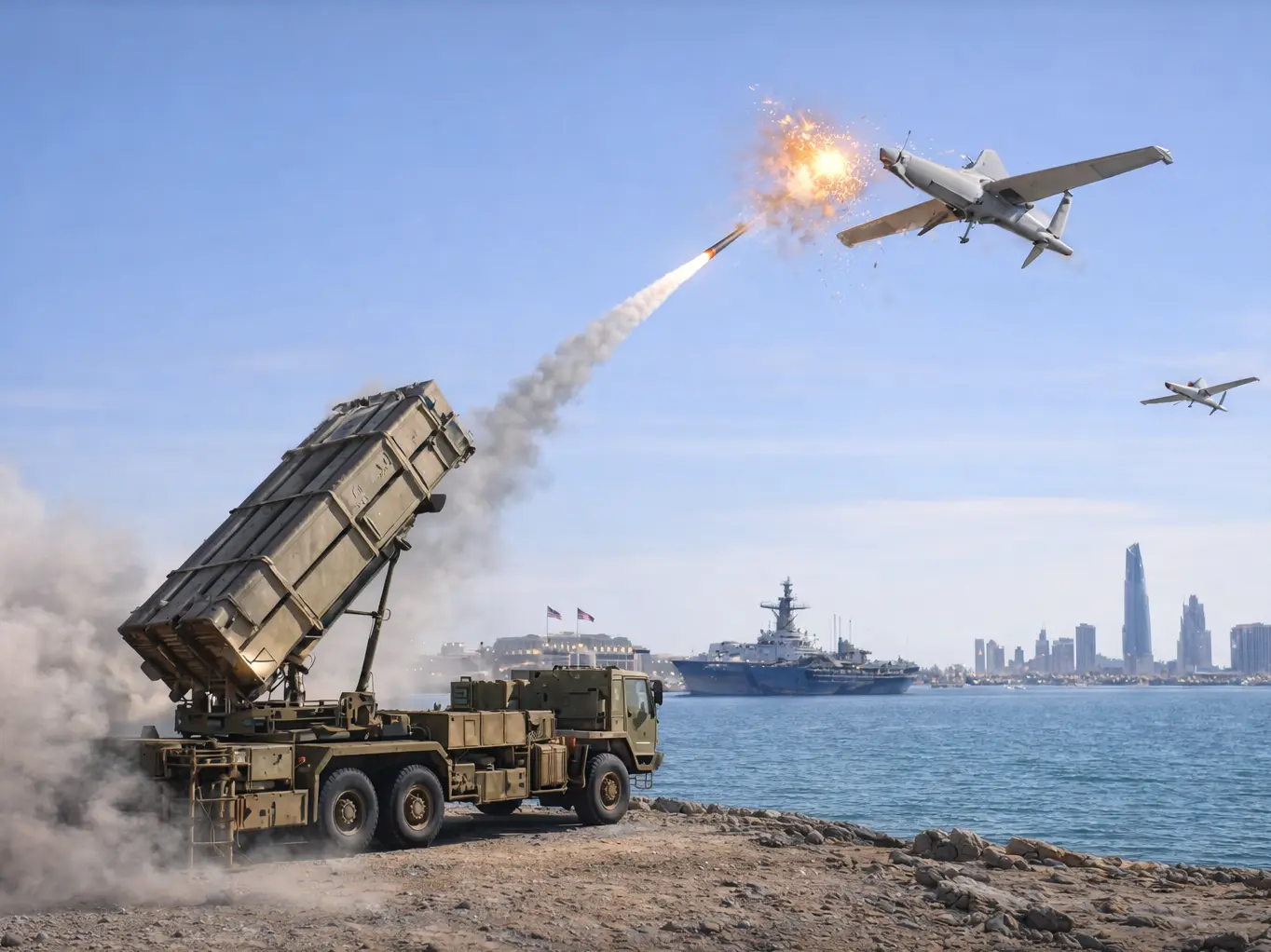How cheap Iranian drones are costing Gulf countries millions to intercept