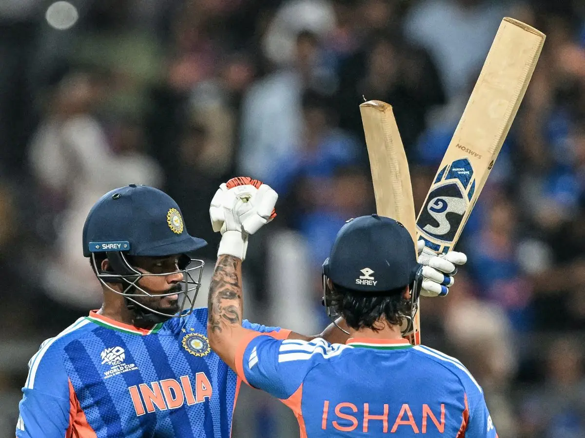 T20 WC Semifinal: Samson's 89 powers India to 253/7 against England in Mumbai