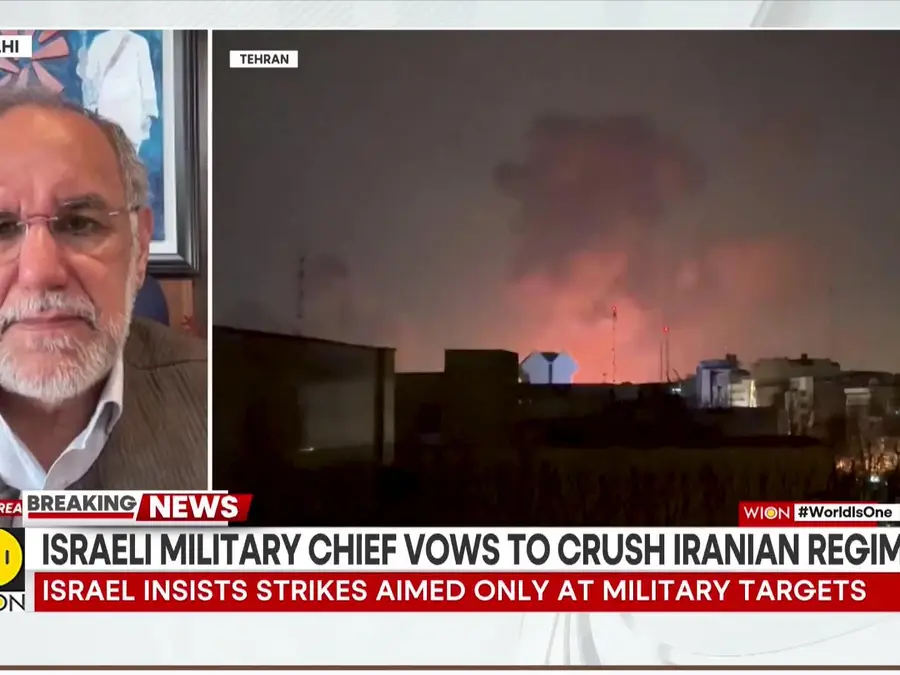 US-Iran War: Israel Launches Broad-Scale Strikes on Tehran