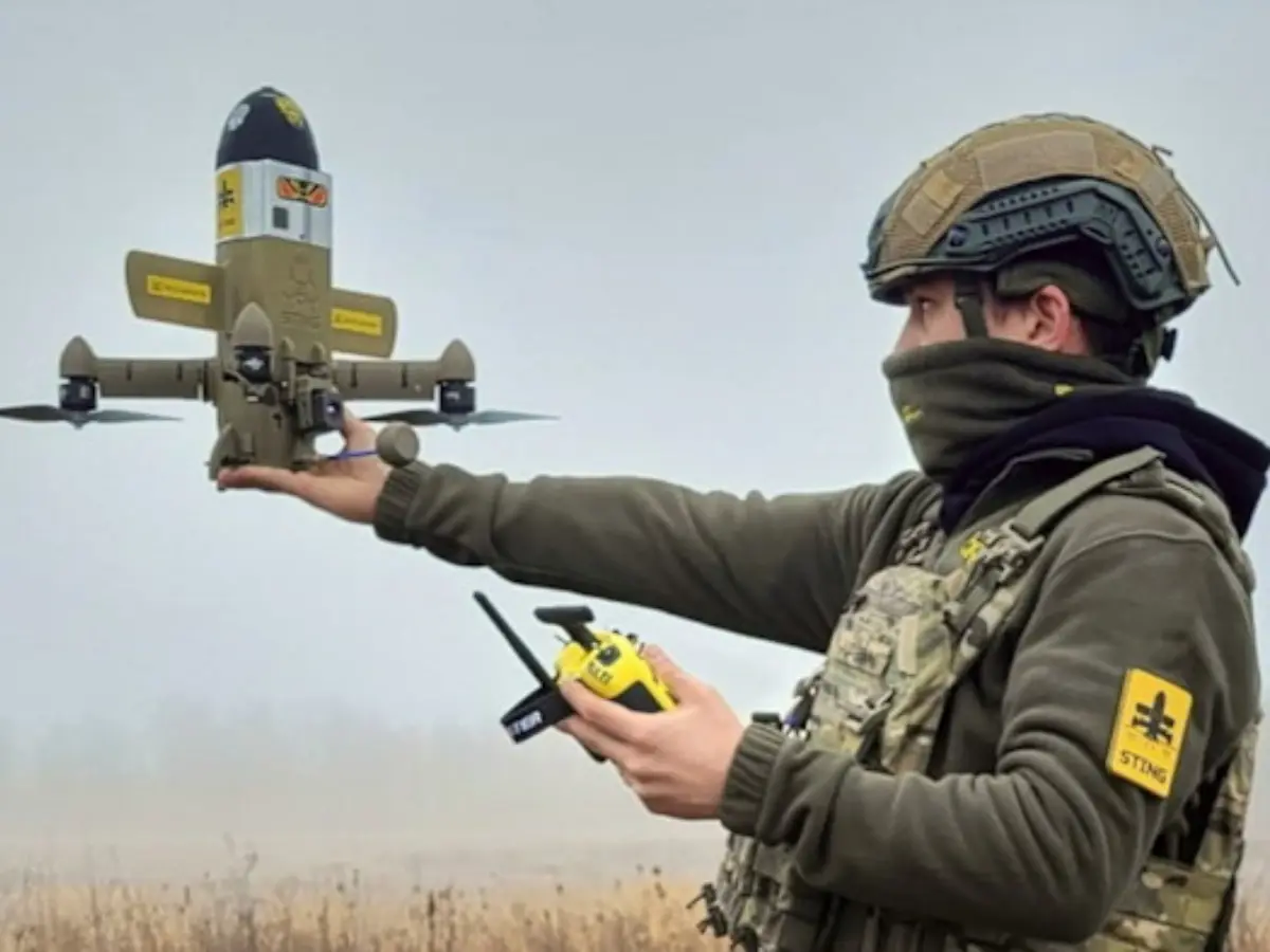 The 'Sting' interceptor drone