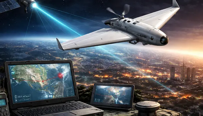 Which GPS technology does the Iranian Shahed-136 kamikaze drone use?