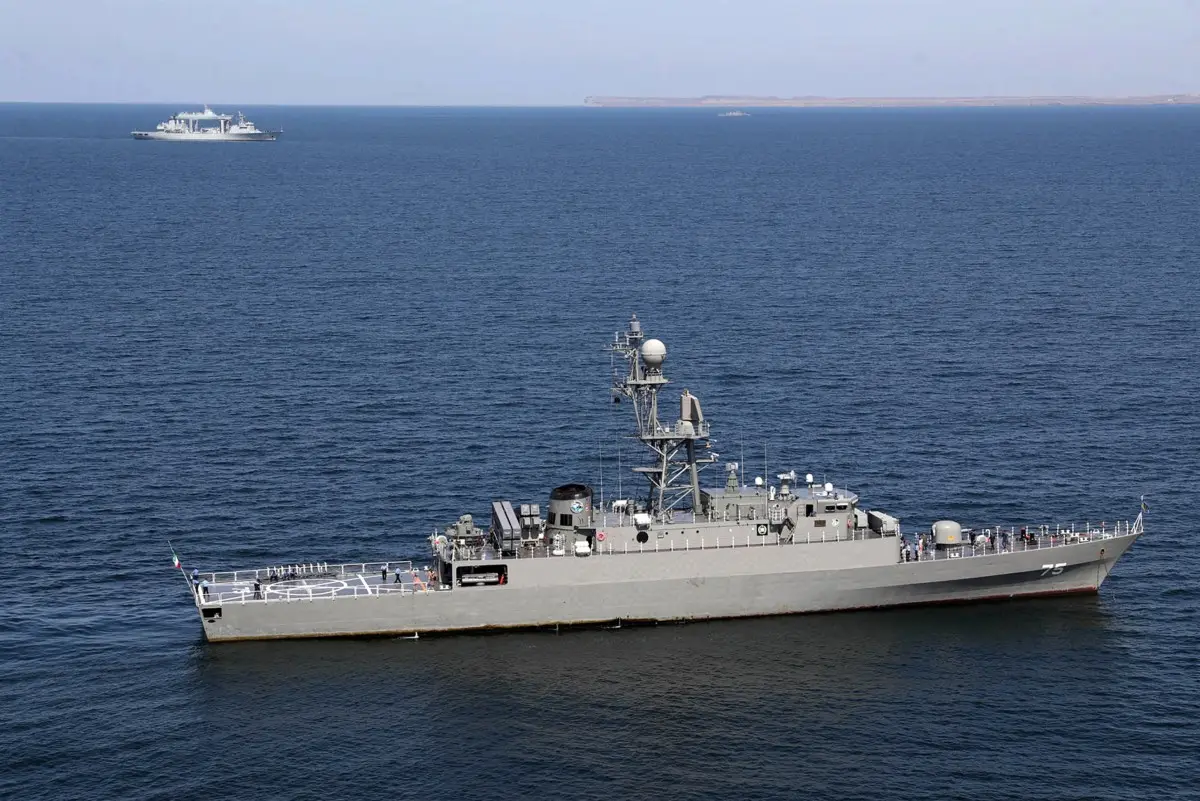US sinks Iranian ship in Indian Ocean
