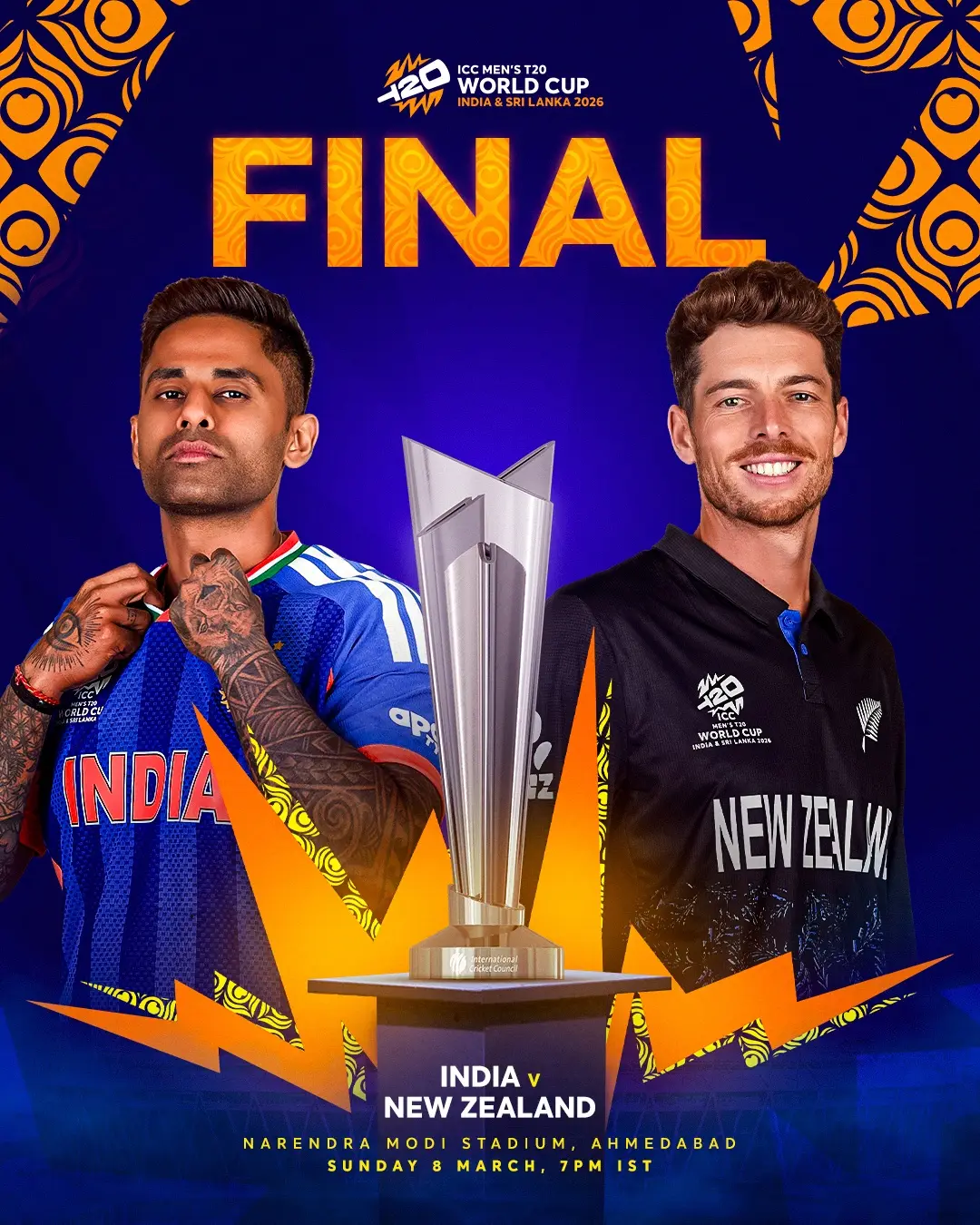 IND vs NZ, T20 World Cup 2026 Final | Ace players to watch out for in title showdown