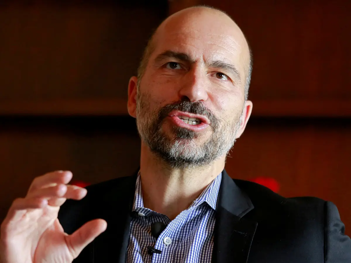 ‘You’re going to work your a** off’: Uber CEO on work-life balance ...