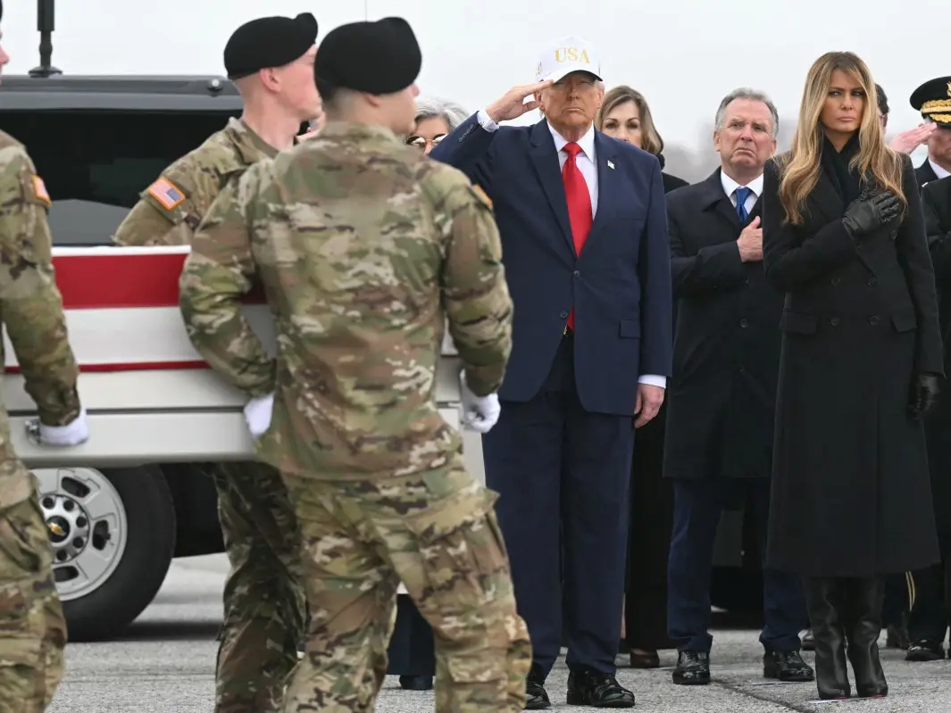 Trump: Strike on girls school was 'done by Iran'; calls fallen troops’ return a 'very sad day', says US 'winning the war by a lot' Trump: Strike on girls school was 'done by Iran'; calls fallen troops’ return a 'very sad day', says US 'winning the war by a lot'