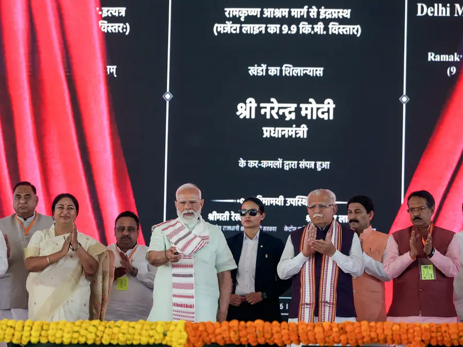 PM Modi launches first ‘Ring Metro’ of India in Delhi, inaugurates 2 new corridors