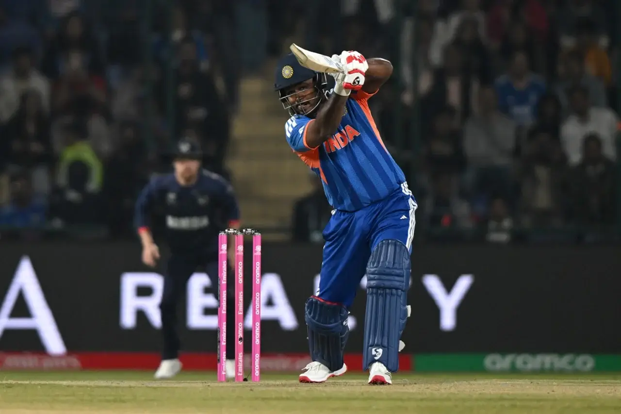 India – 86/1 vs NAM, 2024