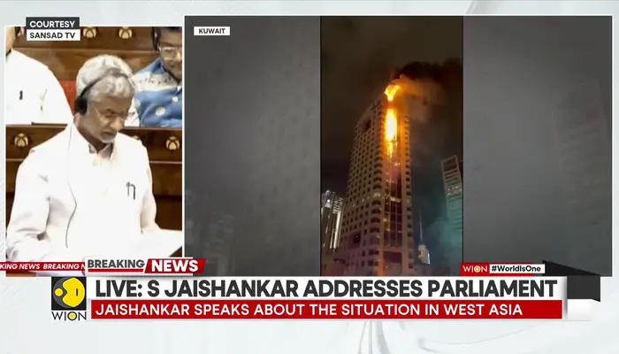 India: S Jaishankar Speaks About the Situation in West Asia