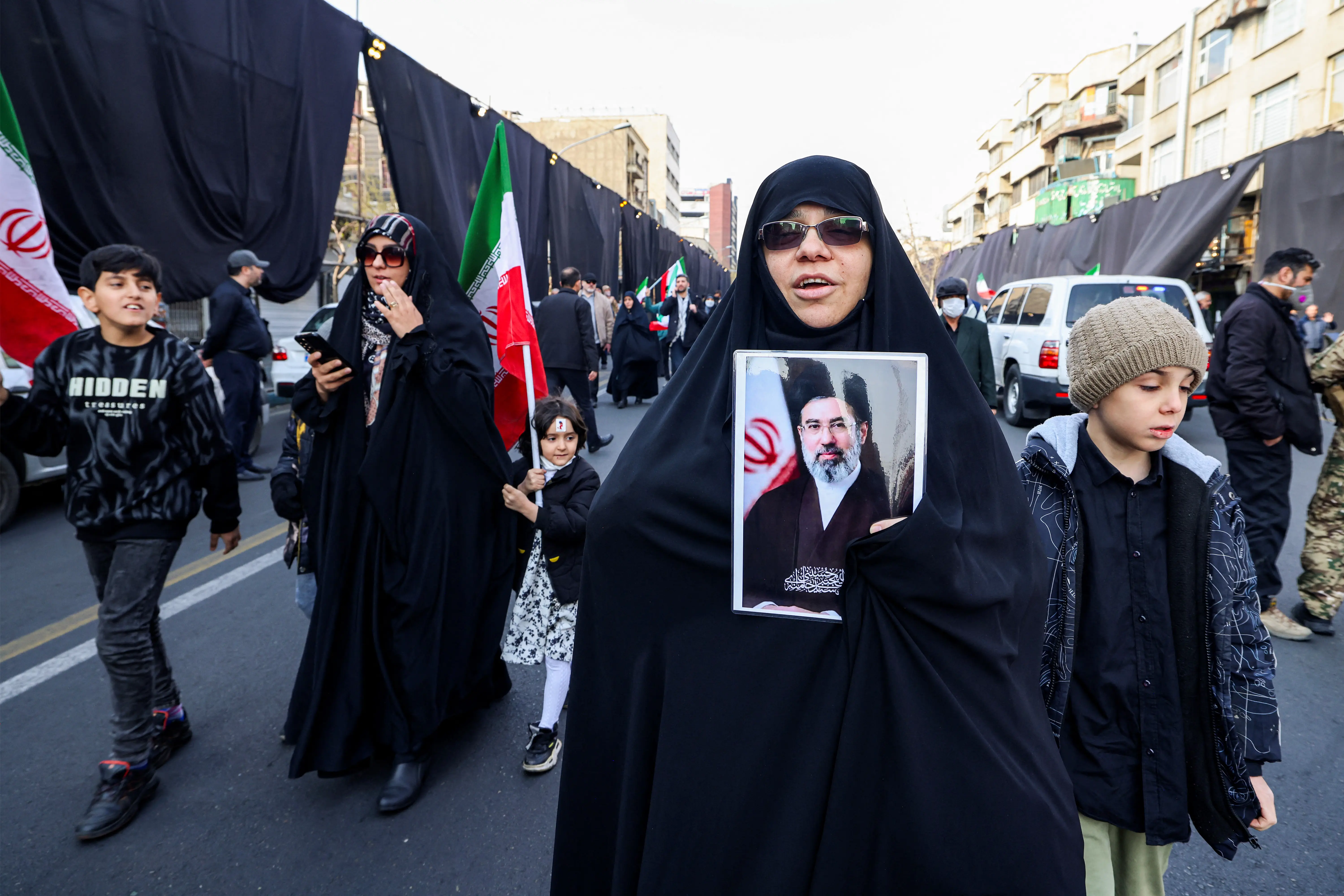 Israel launches ‘wide-scale’ strikes across Iran as thousands in Tehran pledge allegiance to new supreme leader