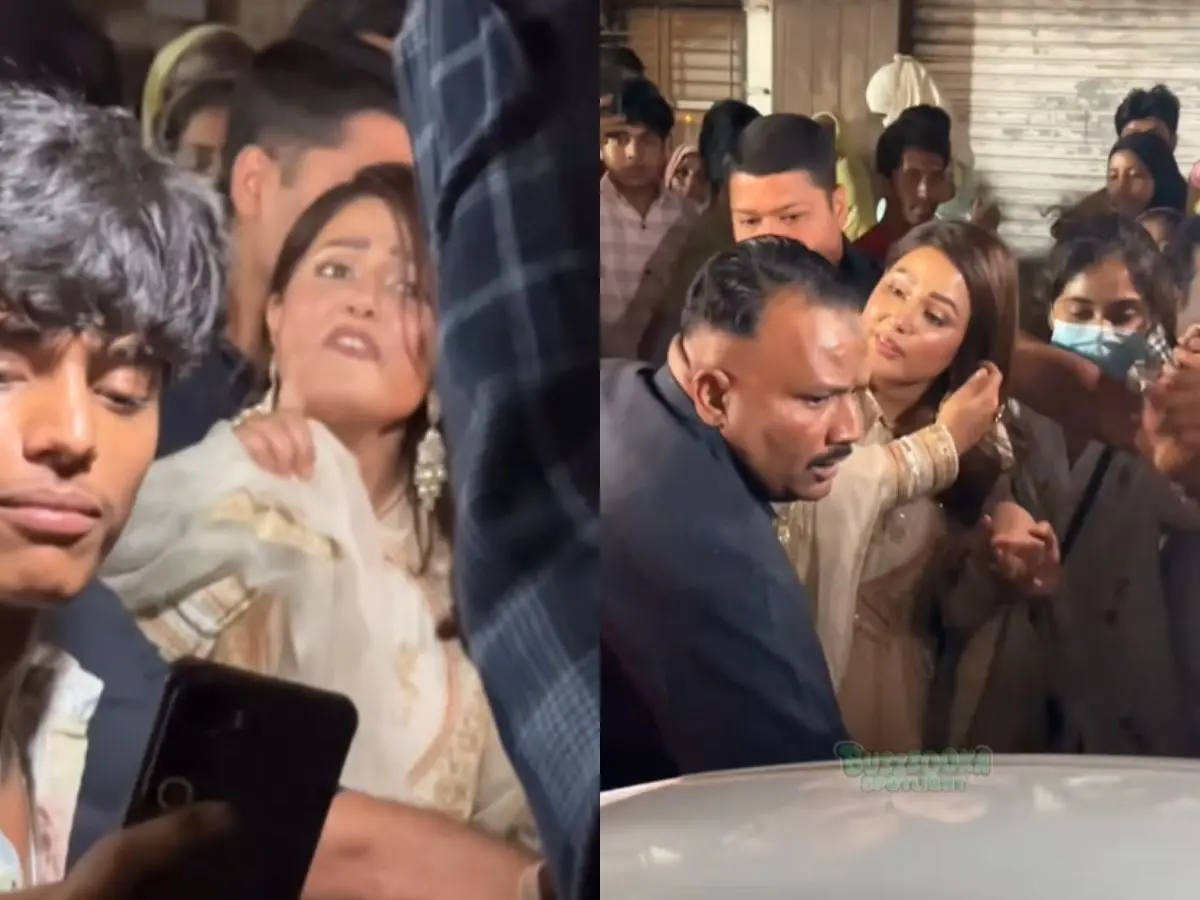 'Everybody quiet!' Hina Khan loses cool at paparazzi during a Mumbai event | Watch